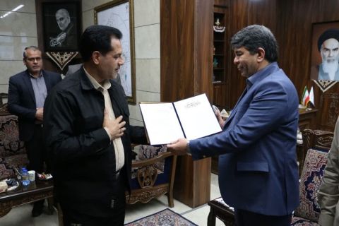 دیدار مدیر کل و شورای معاونین کمیته امداد استان کرمان با استاندار کرمان 1403/09/04