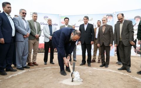 کلنگ زنی 456 واحد  مسکن مددجویان در کرمان 1403/12/02