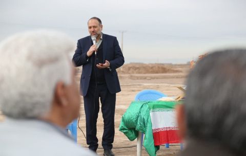 کلنگ زنی 456 واحد  مسکن مددجویان در کرمان 1403/12/02