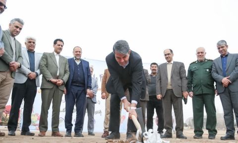 کلنگ زنی 456 واحد  مسکن مددجویان در کرمان 1403/12/02